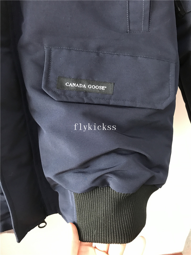 Winter Canada Goose Coat Navy Blue